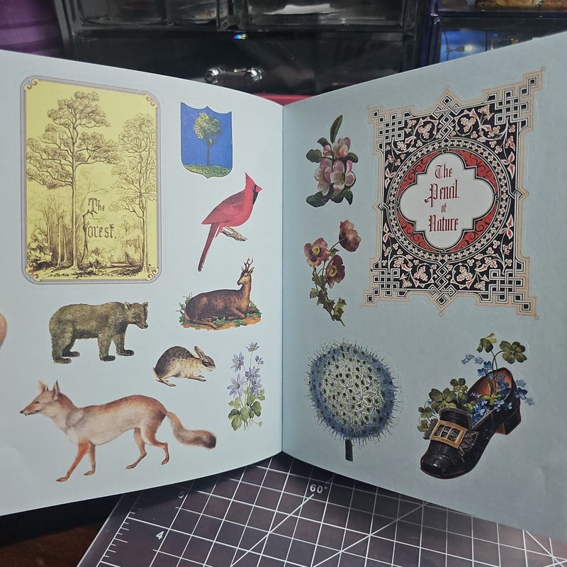 Odd Dot - The Antiquarian Sticker Book: Bibliophilia at