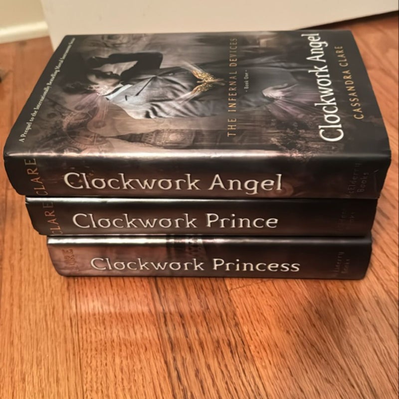 Clockwork Angel, Prince, and Princess . COMPLETE INFERNAL DEVICES SERIES