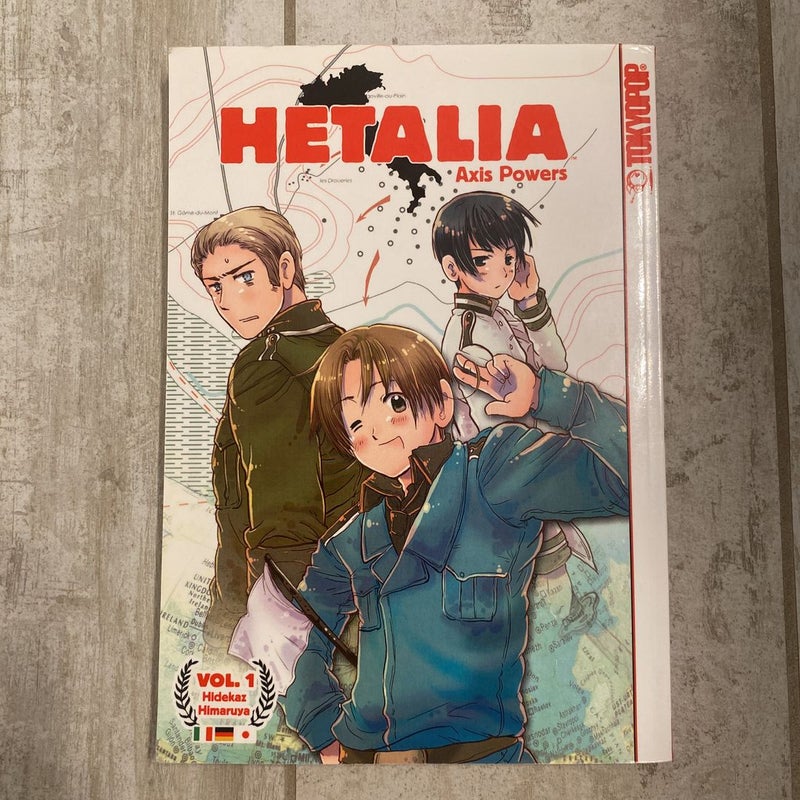 Hetalia Axis Powers 3-book bundle