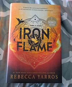 Iron Flame SIGNED 