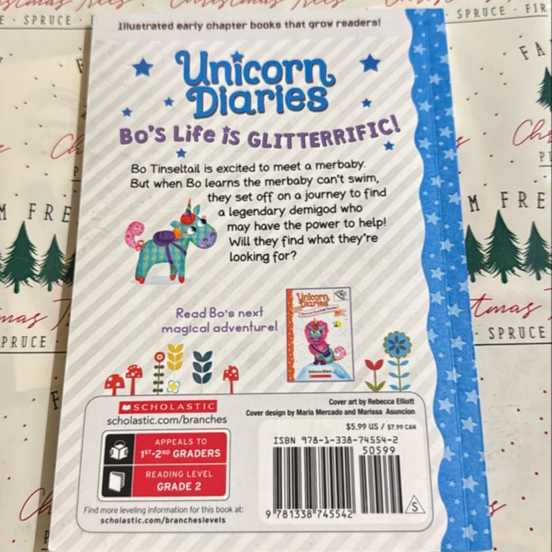 Bo and the Merbaby: a Branches Book (Unicorn Diaries #5)