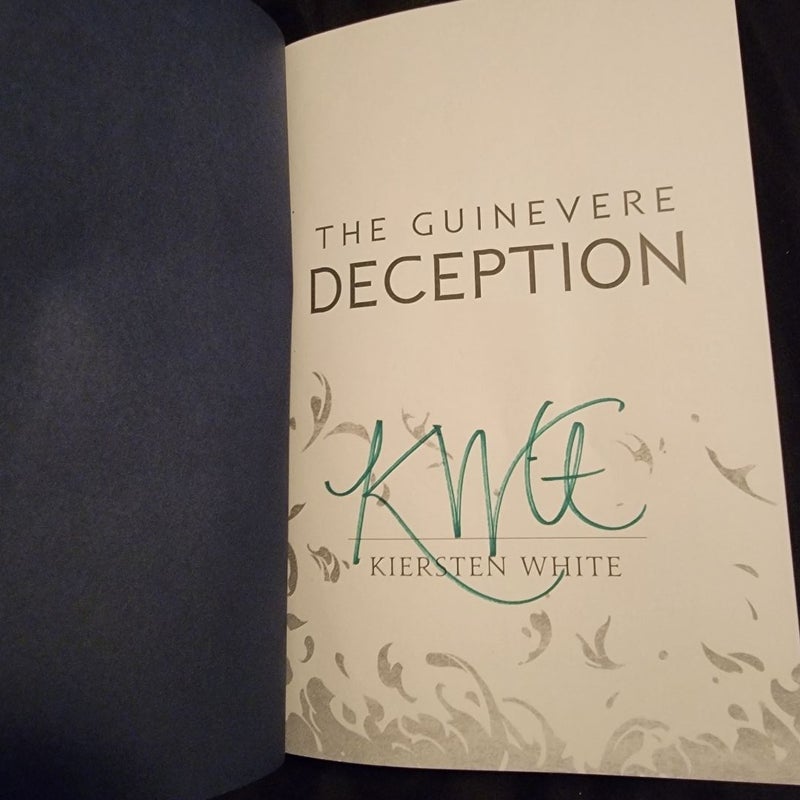 The Guinever Deception **Signed**