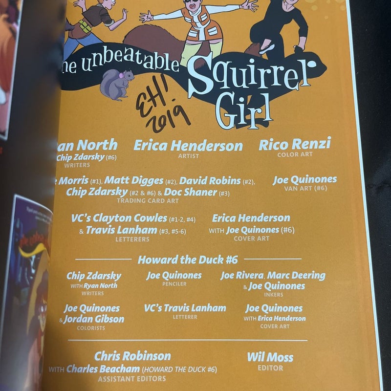 The Unbeatable Squirrel Girl Vol. 3 (Signed Copy)