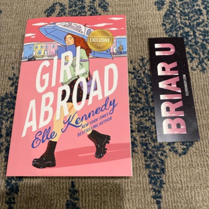 Signed - Girl Abroad, Barns & Noble Exclusive Edition by Elle Kennedy