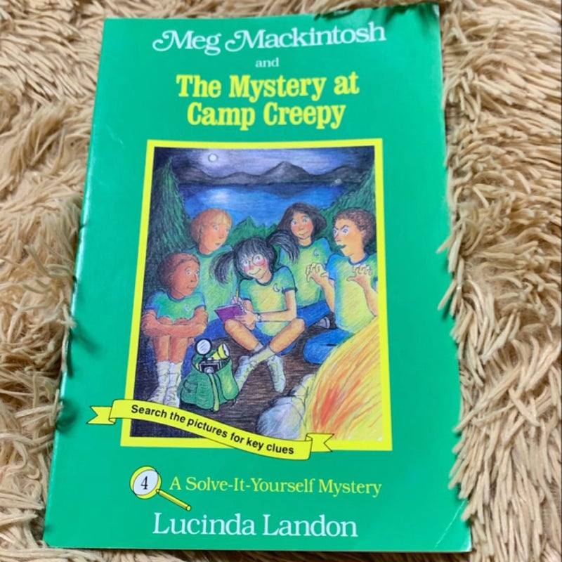 Meg Mackintosh and the Mystery at Camp Creepy - Title #4