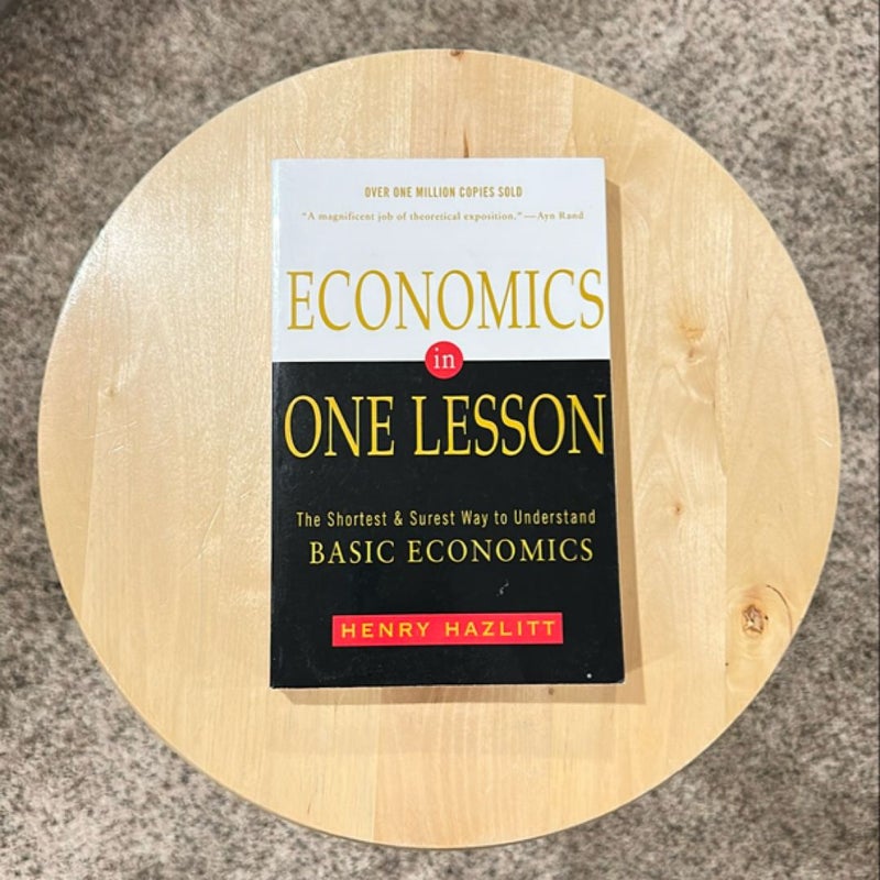 Economics in One Lesson