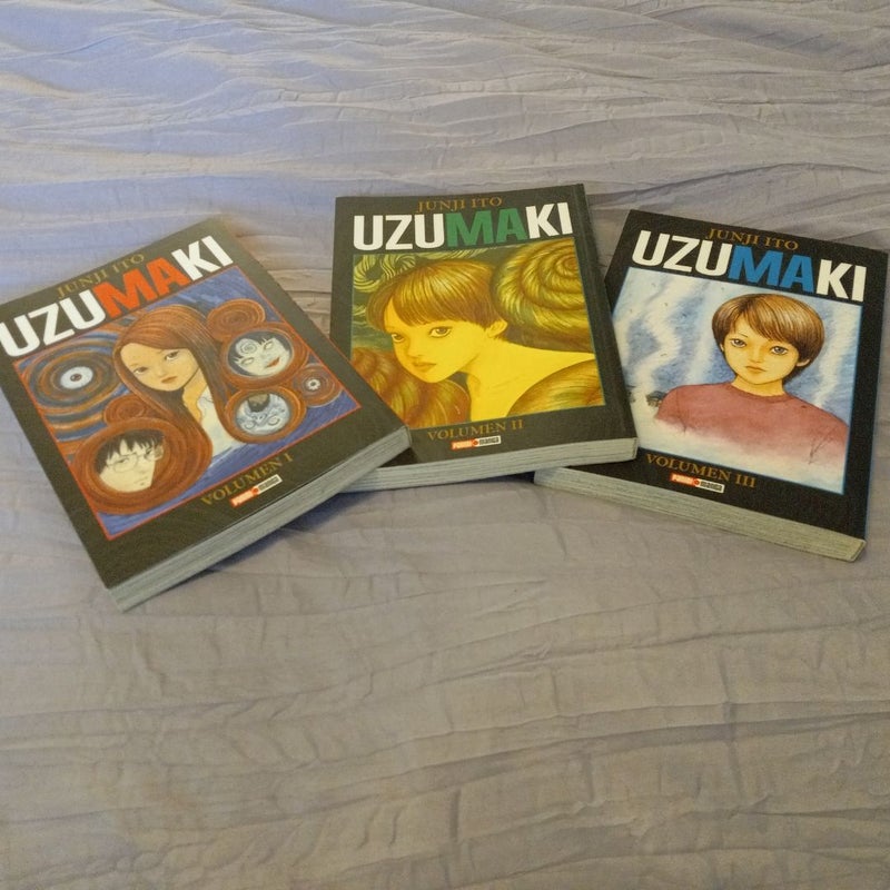 Uzumaki complete series volume 1-3 (en Español) 