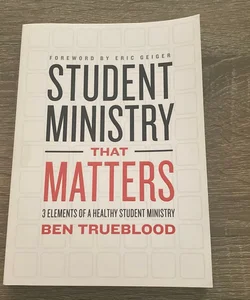 Student Ministry That Matters