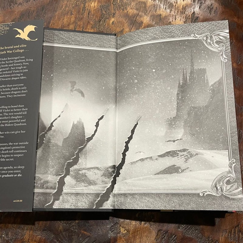 Fourth Wing Holiday Waterstones Exclusive UK edition! 