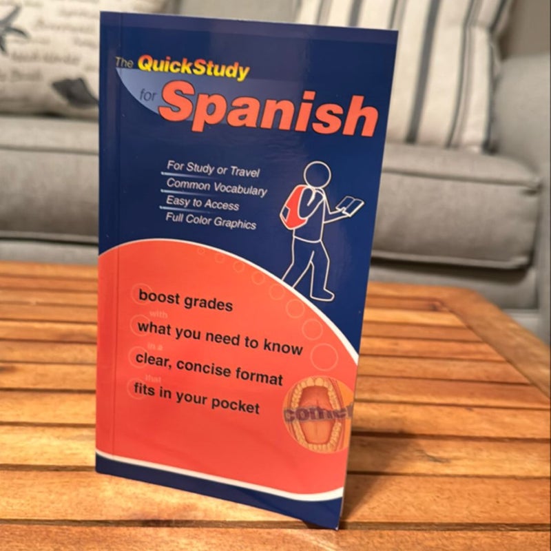 The QuickStudy for Spanish