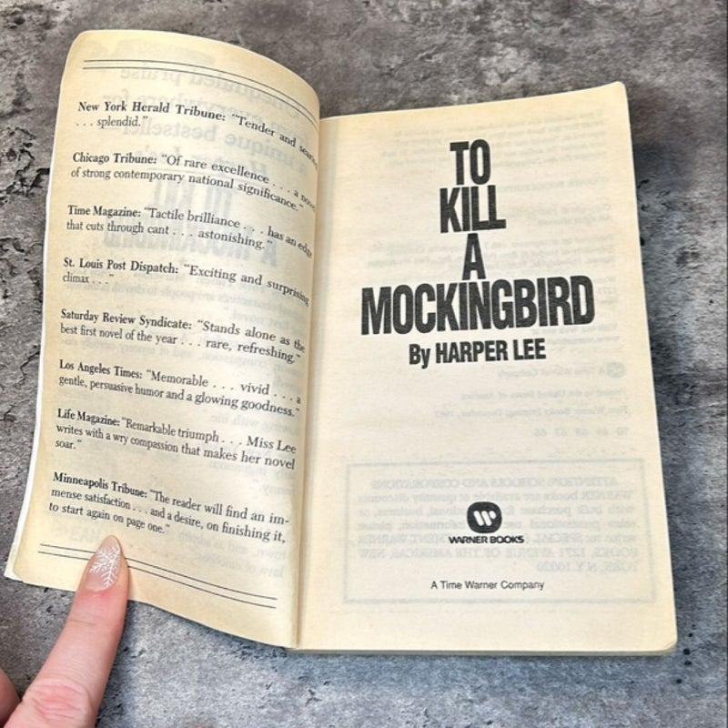 To Kill a Mockingbird