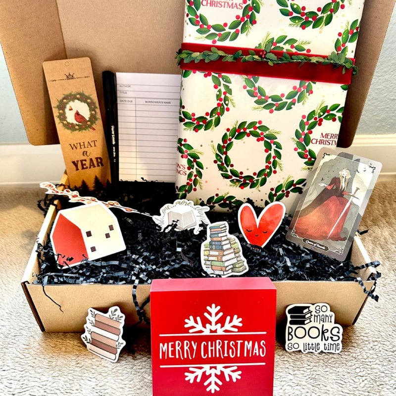 Christmas *themed* Blind Date with a Book Box