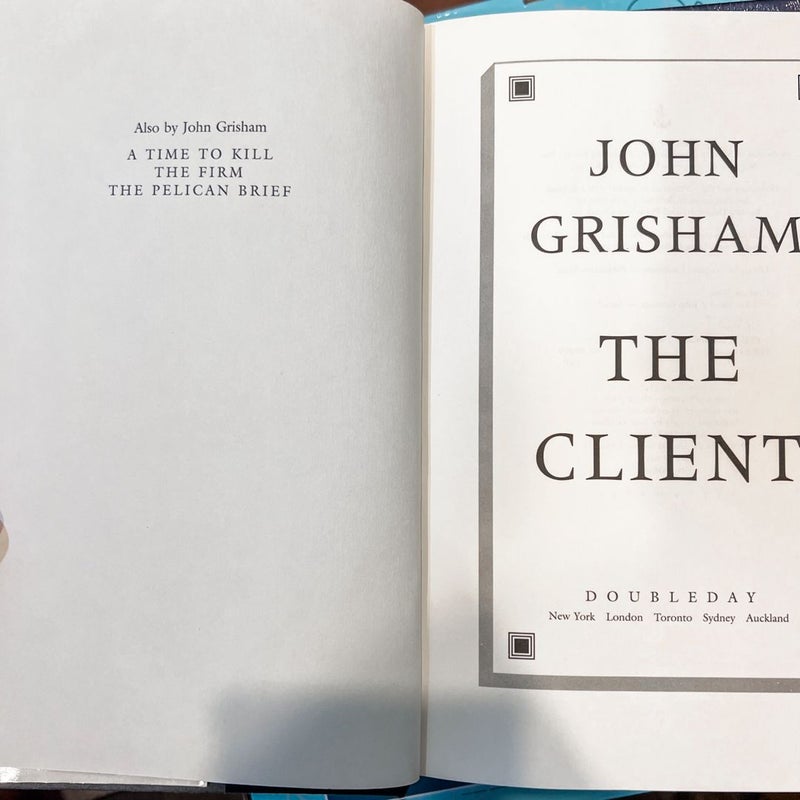 1993 Limited Edition Large Print of The Client - 1st Ed, 1st Print 