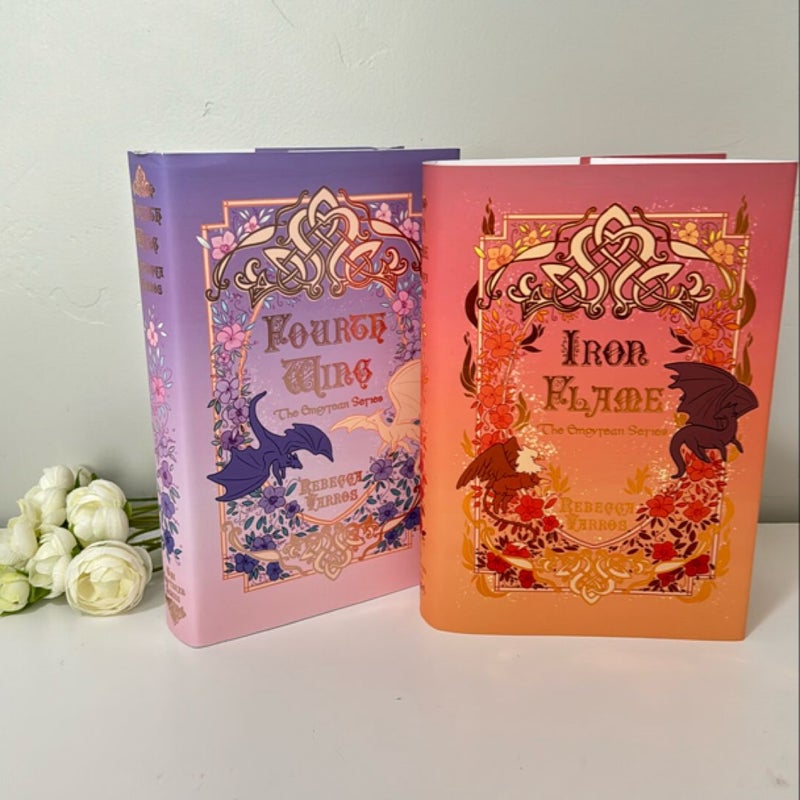 Fourth Wing (with exclusive Bus Stop Shop dust jackets)