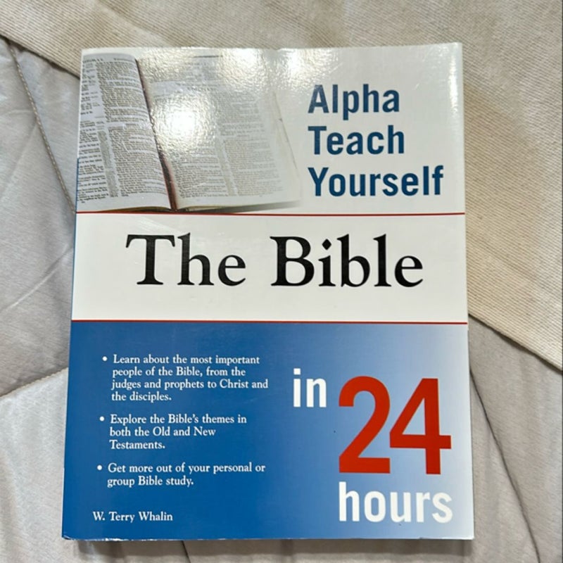 Alpha Teach Yourself the Bible in 24 Hours