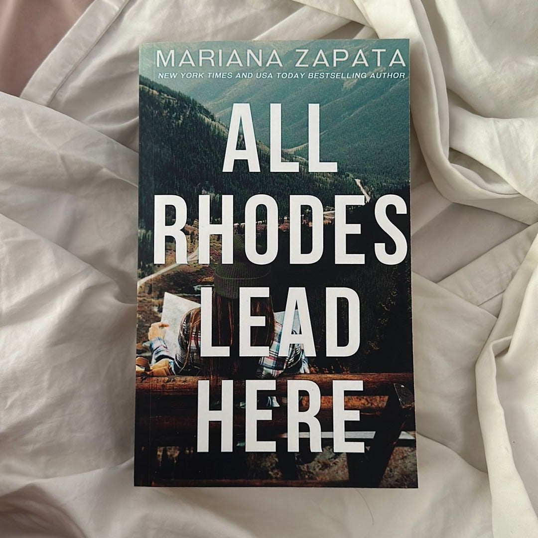 New OOP All Rhodes Lead Here by Mariana Zapata top First Edition Paperback