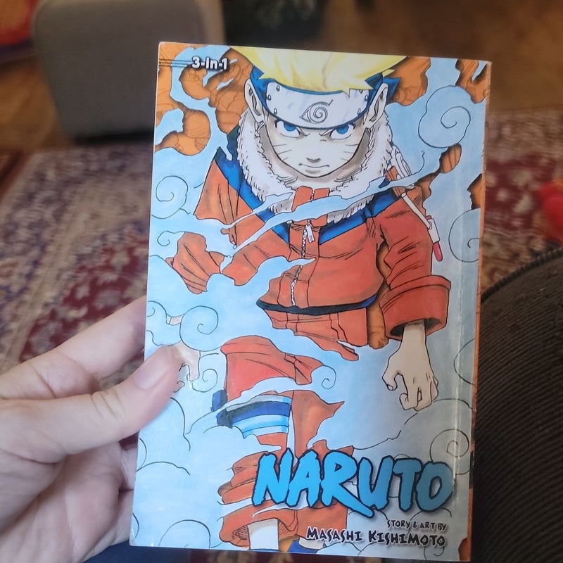 Naruto: 3-in-1 Edition, Vol. 1 by Kishimoto, Masashi