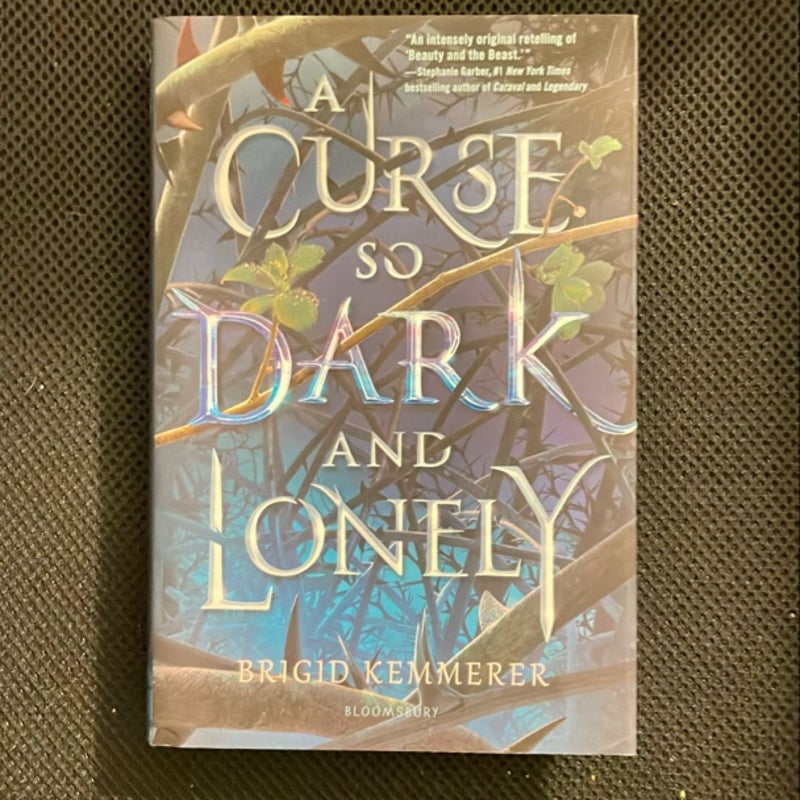 A Curse So Dark and Lonely - Signed and Personalized 