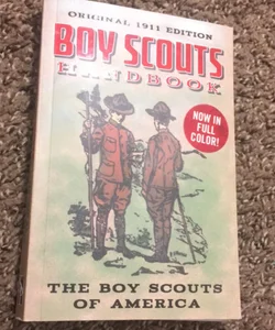 The original 1911 Boy Scout Handbook