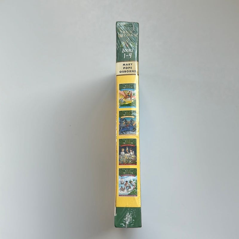 Magic Tree House Books 1-4 Boxed Set