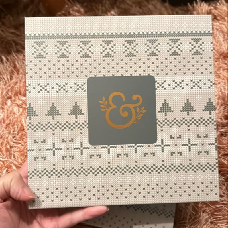 Square 8x8 Notebook: Sweater Weather