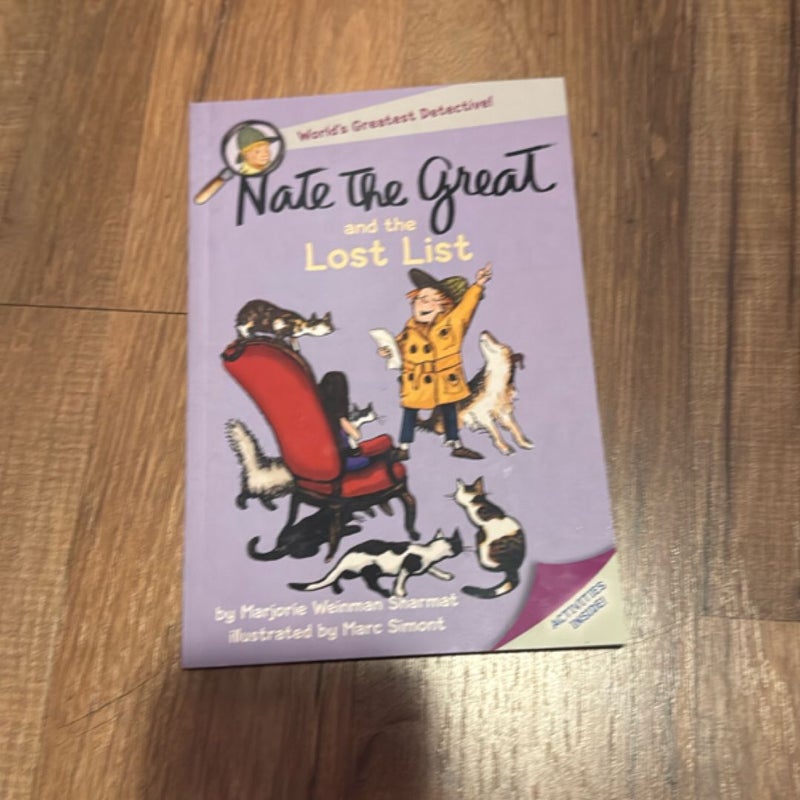 Nate the Great and the Lost List