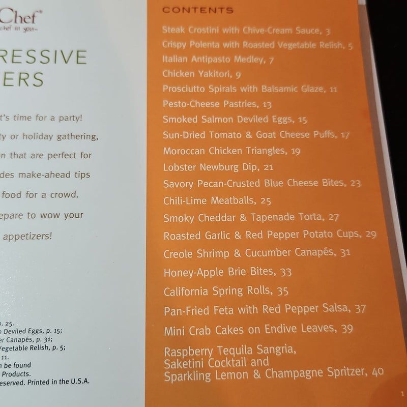 Easy & Impressive Appetizers