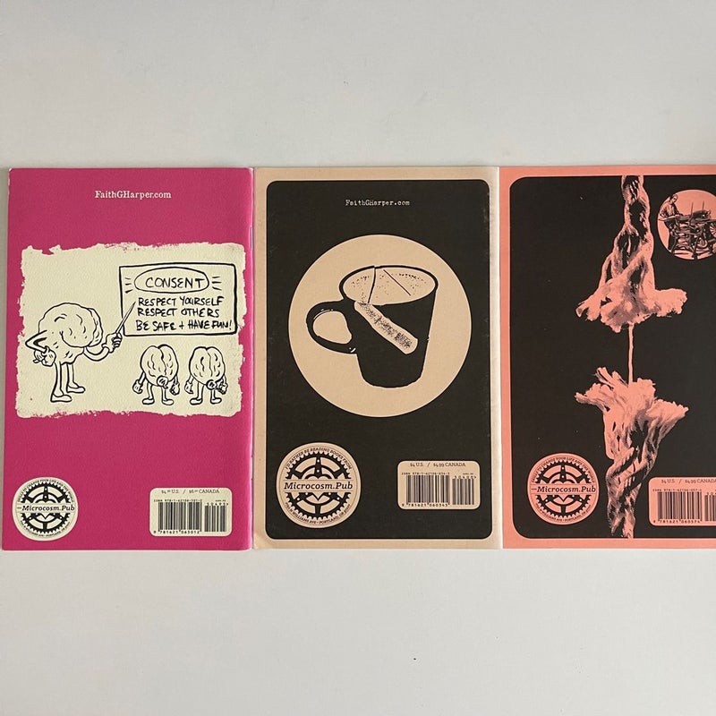 Unfuck Your Work, Unfuck Your Consent, Defriending ‘Zine Bundle