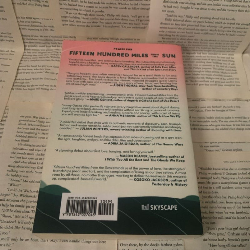 SIGNED: Fifteen Hundred Miles from the Sun