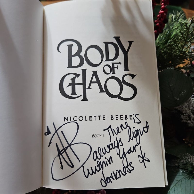 Body of Chaos (Elizy Kingdom #1) Author signed