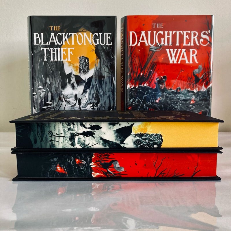 The Blacktongue Thief & The Daughter’s War BROKEN BINDING SIGNED #157 SOLD OUT