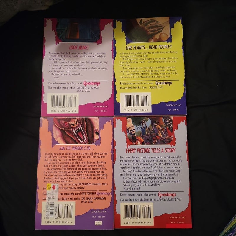 Goosebumps 1-4