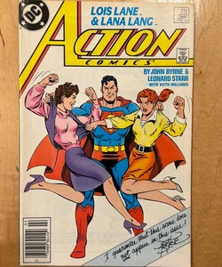 Action Comic 597, Lois Lane & Lana Lang