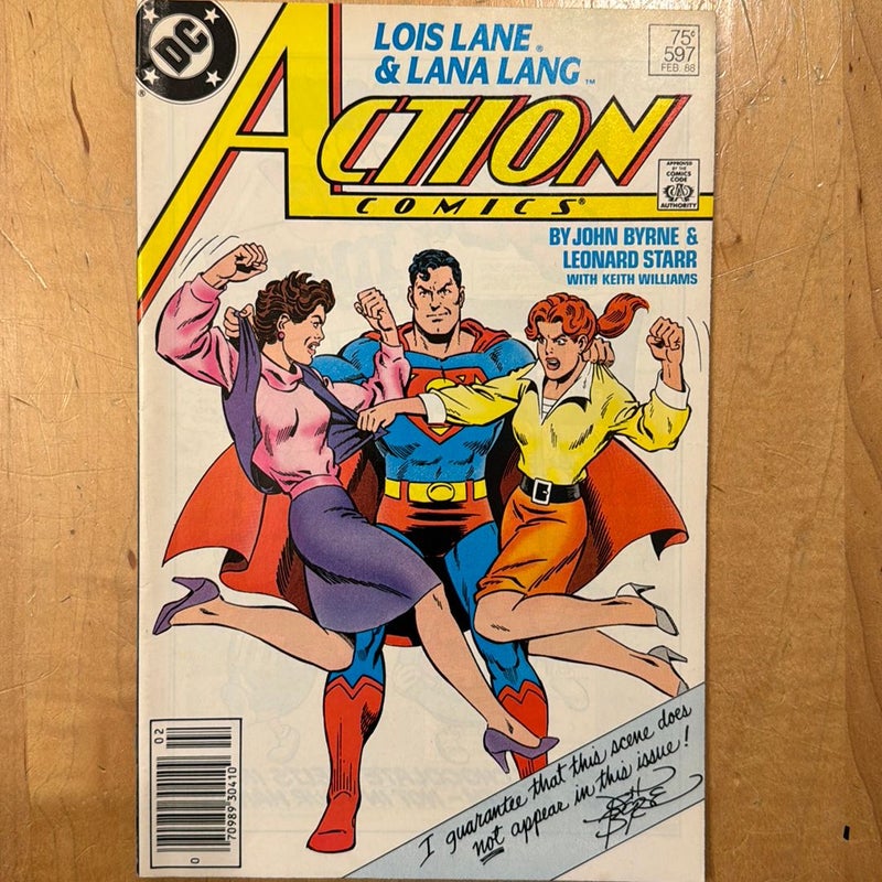 Action Comic 597, Lois Lane & Lana Lang