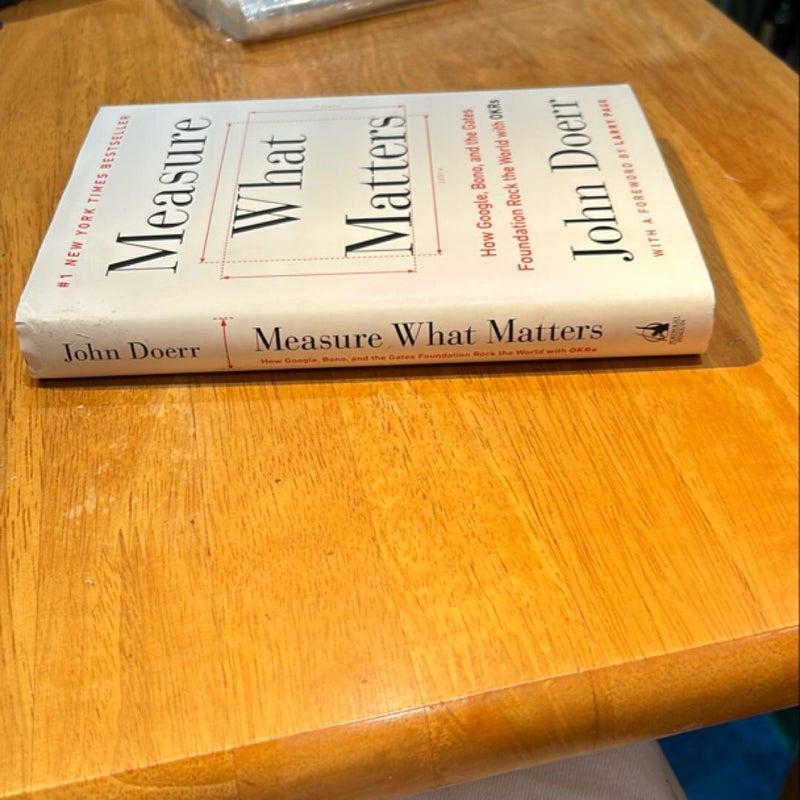 Measure What Matters * 1st ed./2nd