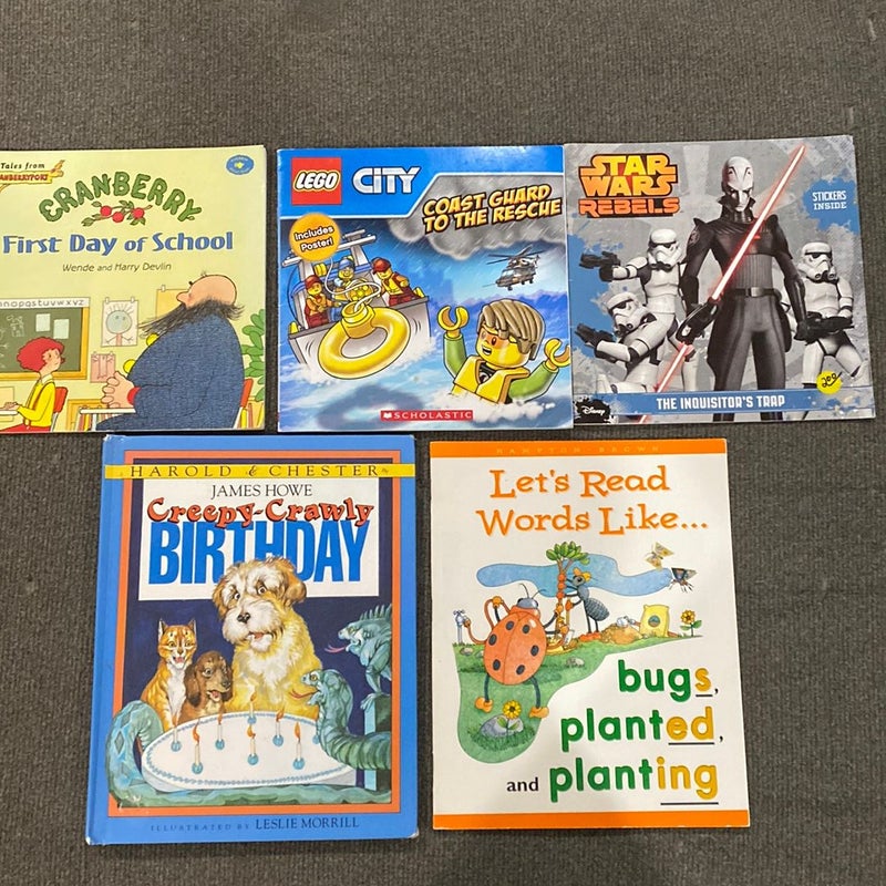 Bundle of 5 children’s books