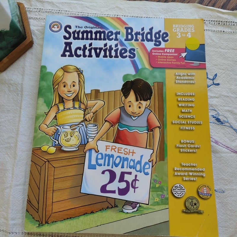 Summer Bridge Activities, Bridging Grades 3-4
