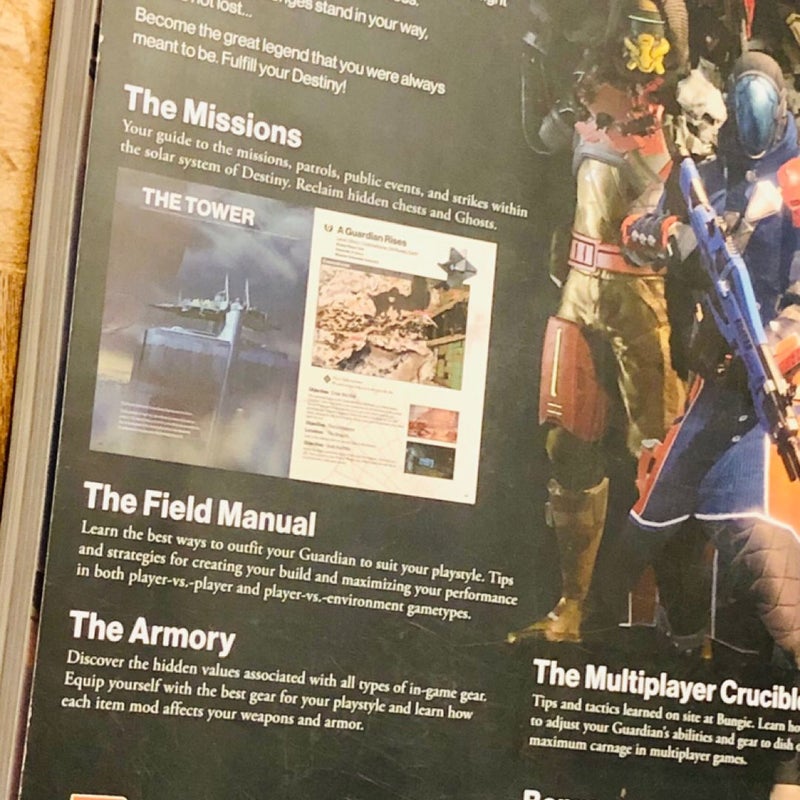 Destiny BECOME LEGEND Bungie gaming BOOK for PlayStation 4 PS3 Xbox One XBOX360