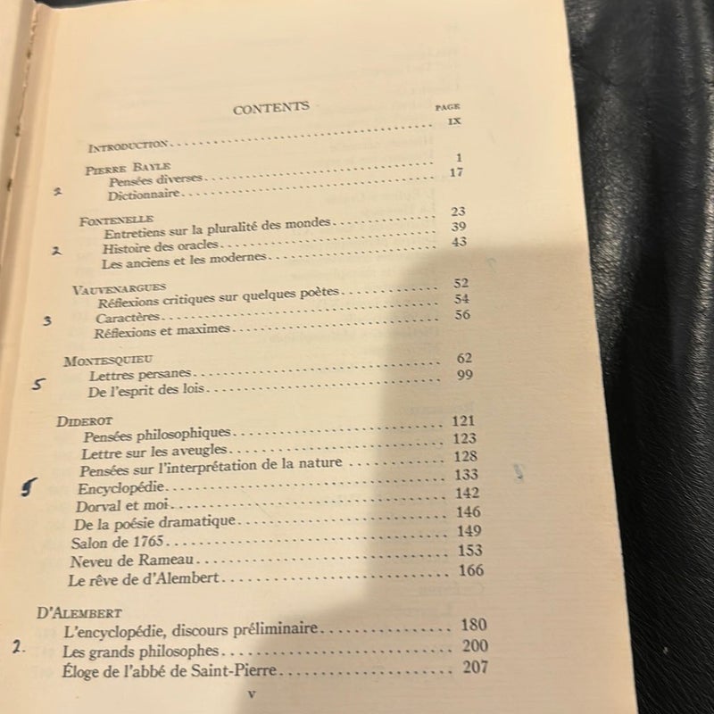 An Anthology of Eighteenth Century French Literature 