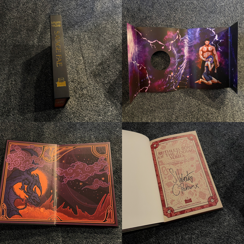 Ruthless Boys of the Zodiac Bookishbox special edition set