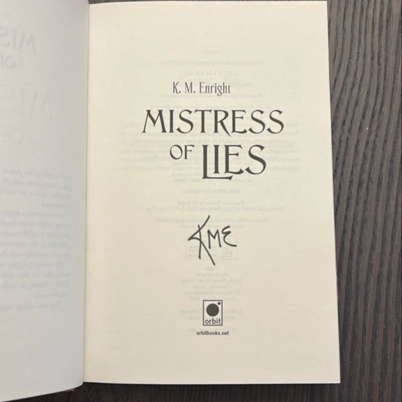 Mistress of Lies *SIGNED ILLUMICRATE EDITION*