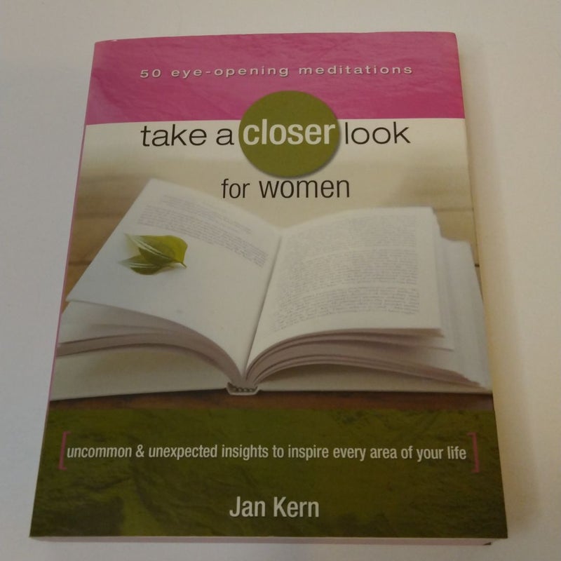 Take a Closer Look for Women