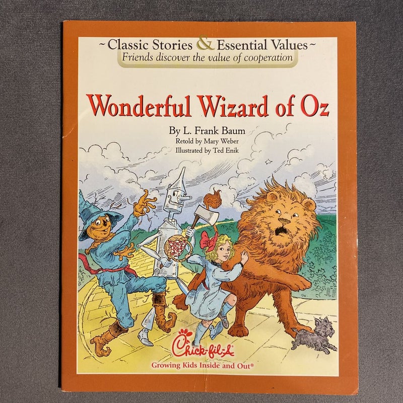 The WONDERFUL WIZARD of OZ Illustrated Hardcover Edition of L