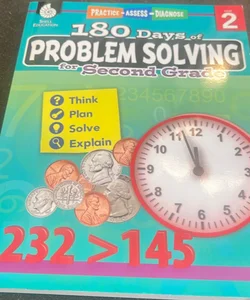 180 Days of Problem Solving for Second Grade (Grade 2)