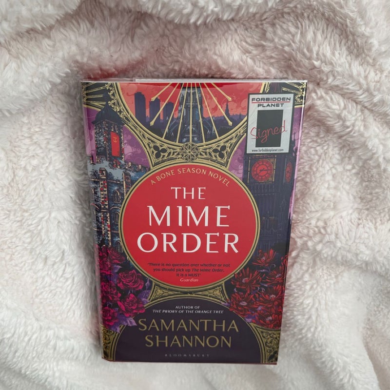 The Mime Order (SIGNED, sprayed edges)