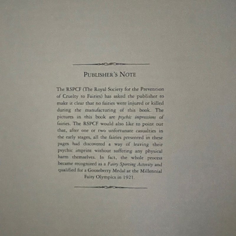 Lady Cottington’s Pressed Fairy Book