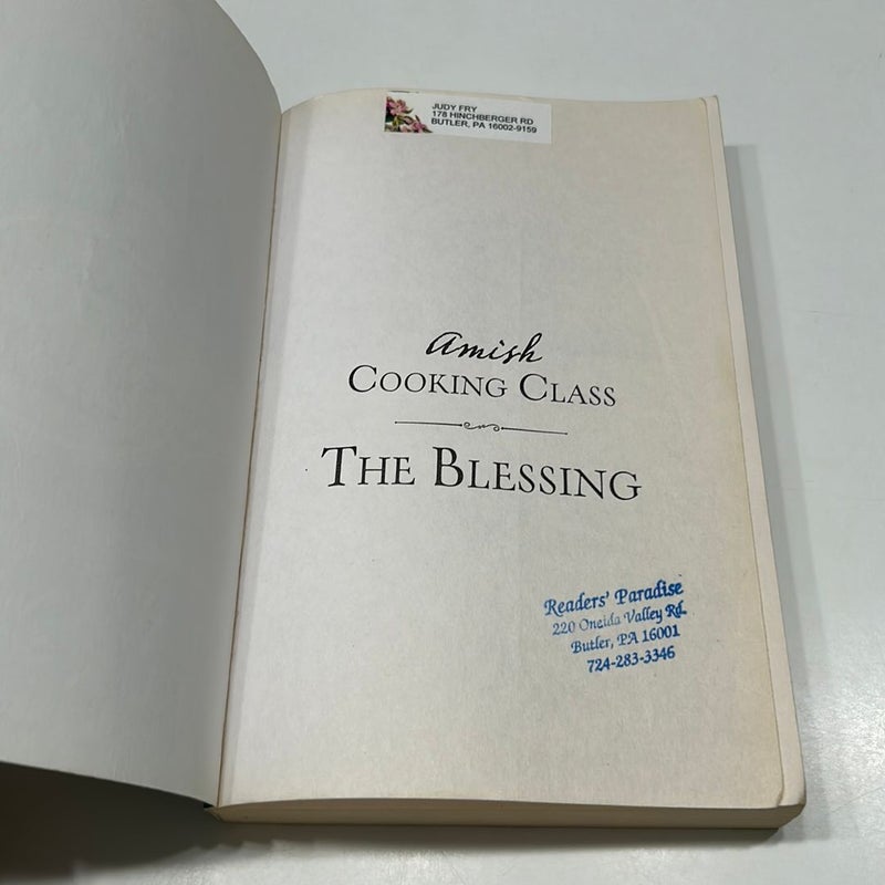 The Amish Cooking Class - The Blessing