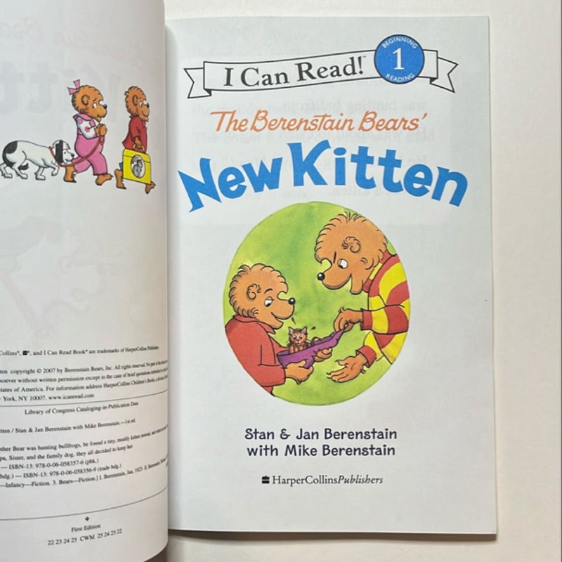 The Berenstain Bears' New Kitten