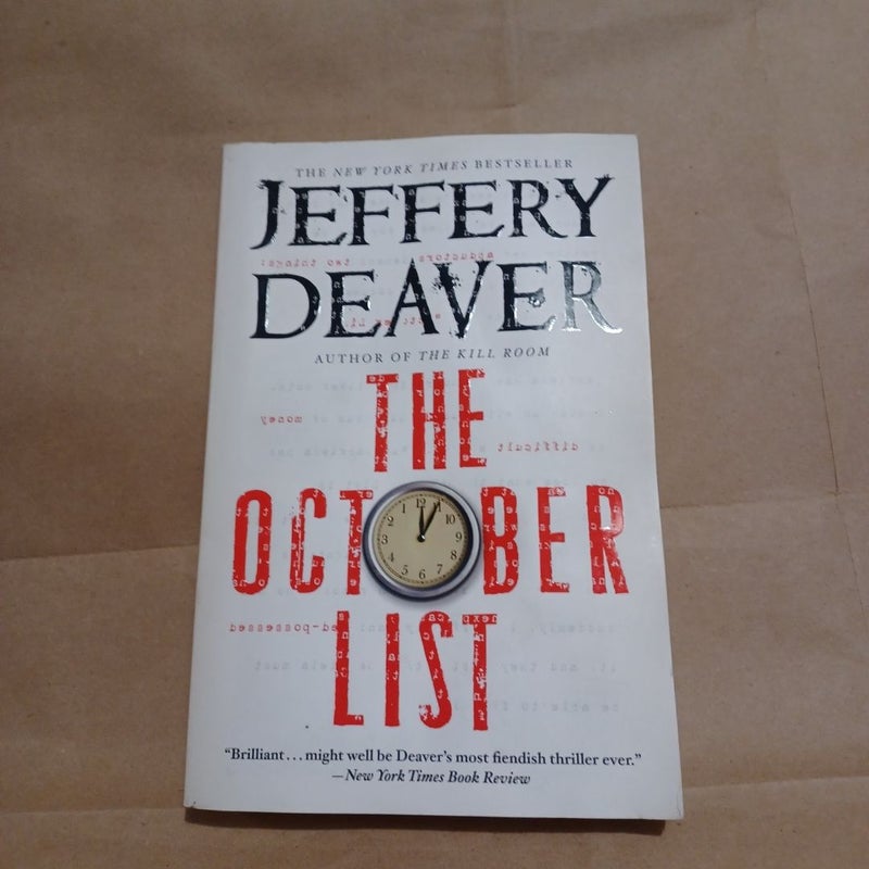 The October List