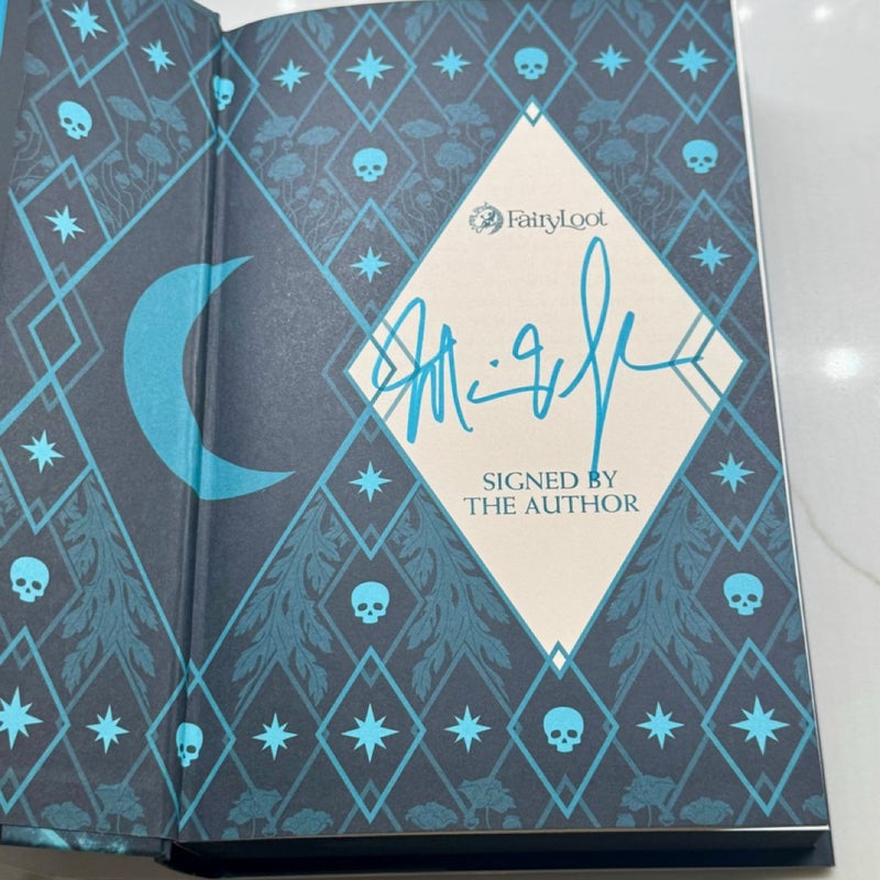 Fairyloot Night Study SIGNED by Maria V. Snyder